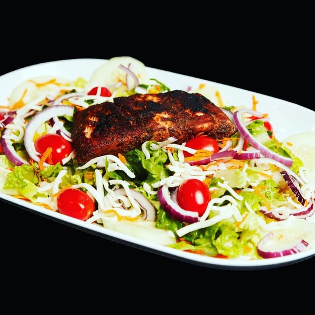 Jerk Salmon Salad.